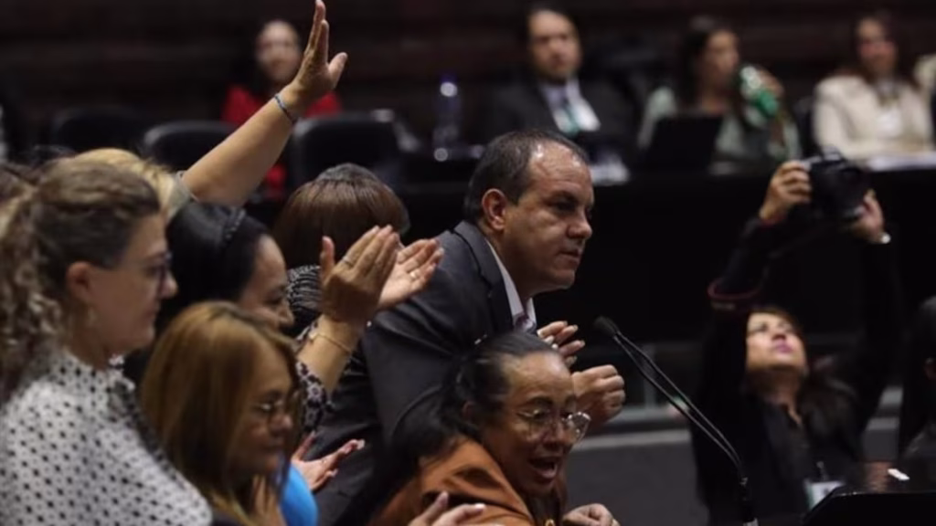 Legisladoras de la 4T Apoyan a Cuauhtémoc Blanco Durante Sesión de Desafuero