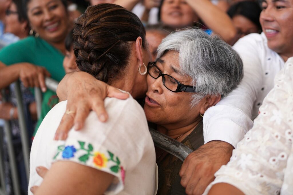 Claudia Sheinbaum inicia proyectos en 4 estados del país