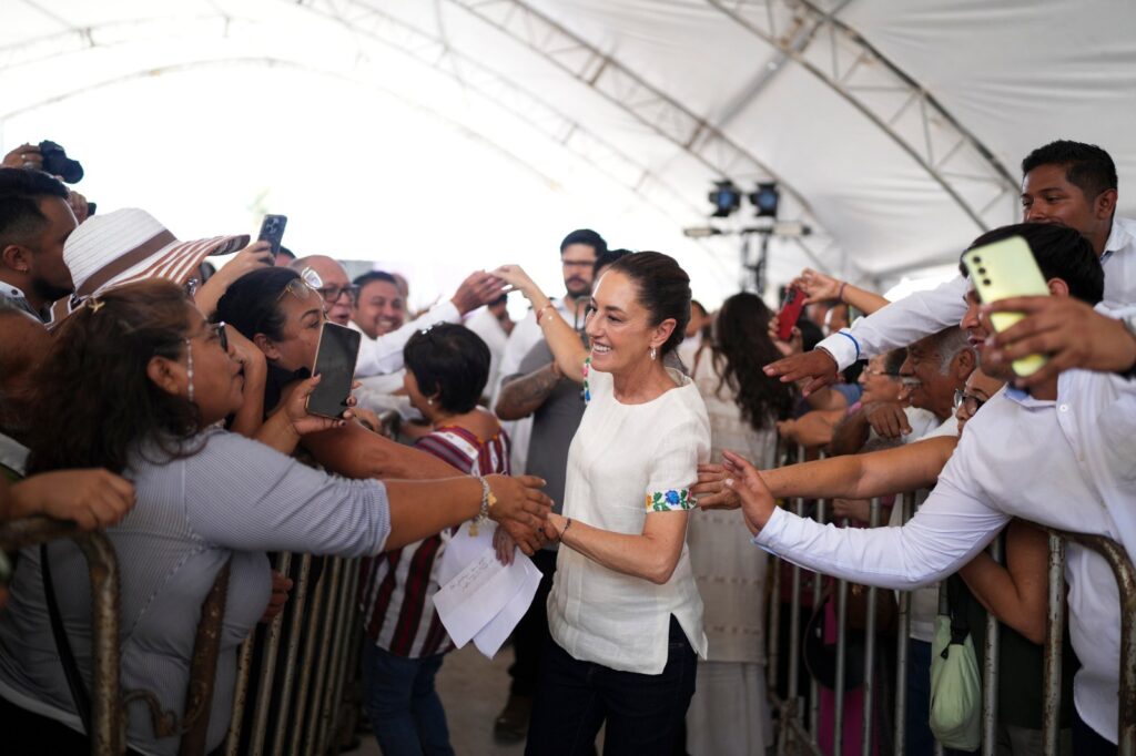Claudia Sheinbaum inicia proyectos en 4 estados del país