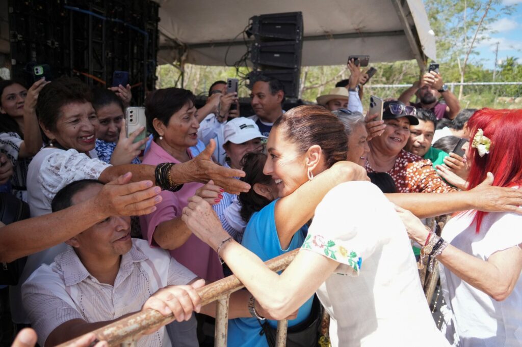 Claudia Sheinbaum inicia proyectos en 4 estados del país