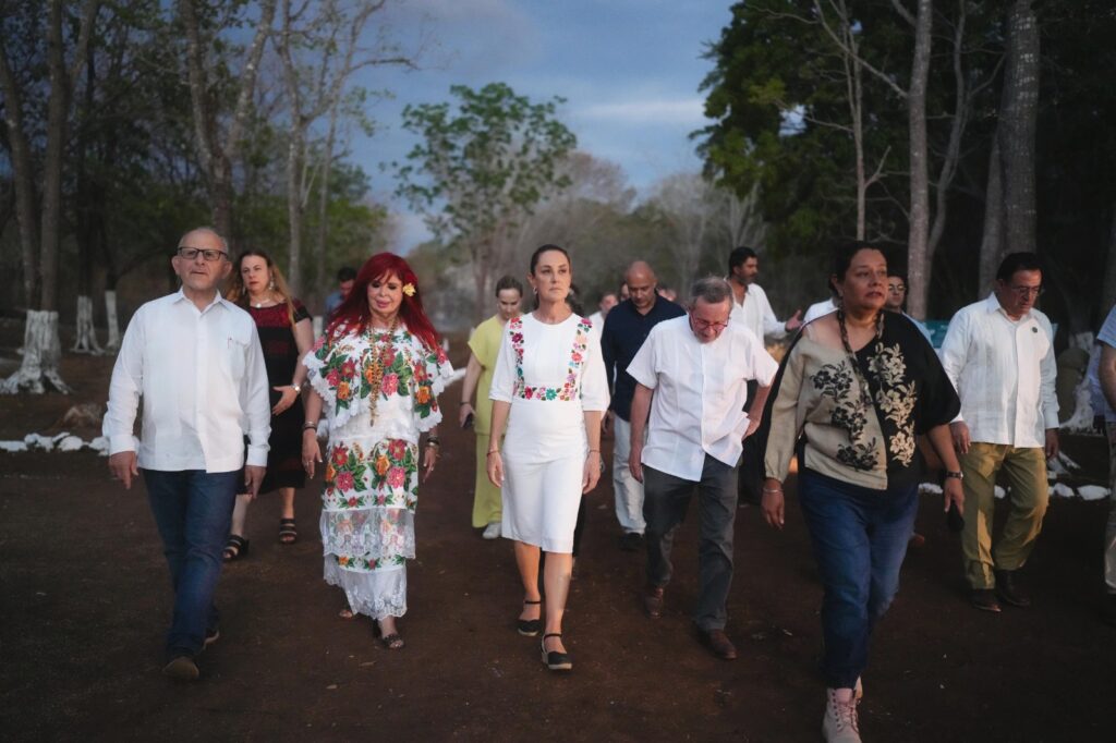 Claudia Sheinbaum inicia proyectos en 4 estados del país