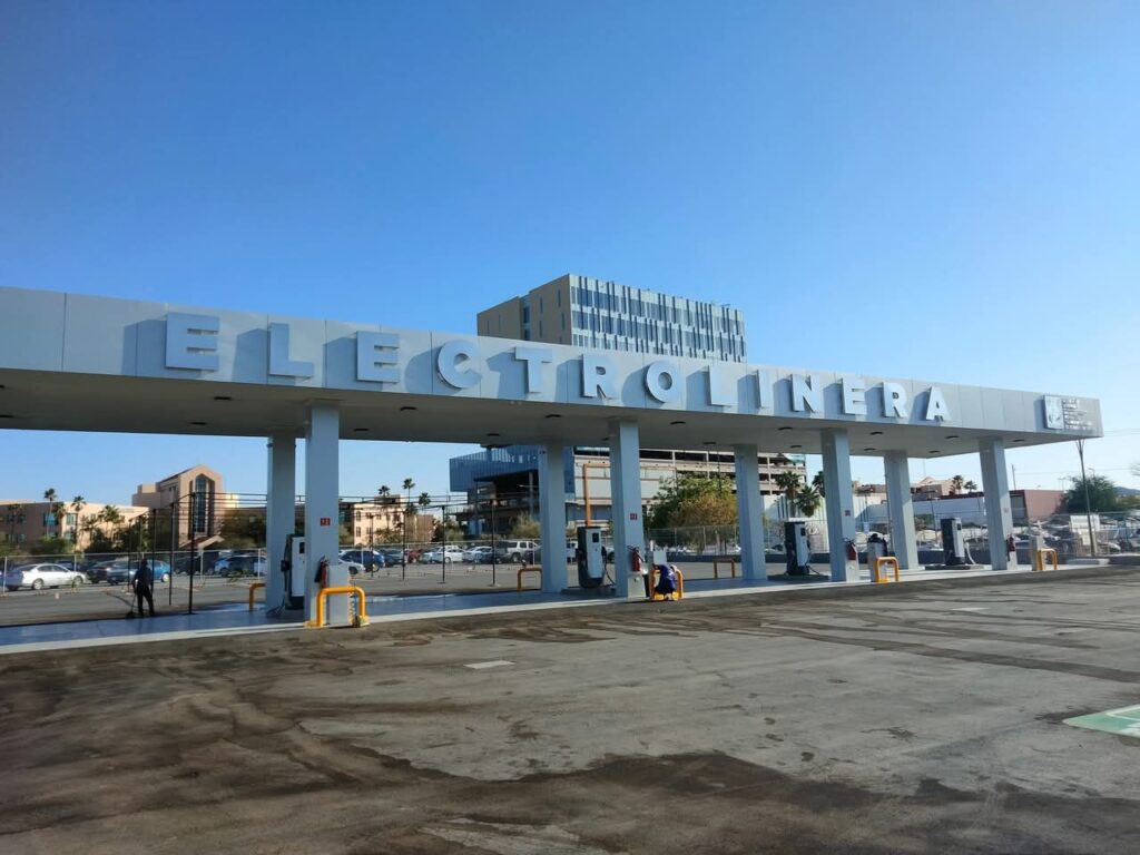 Hermosillo estrena primera electrolinera pública de Sonora