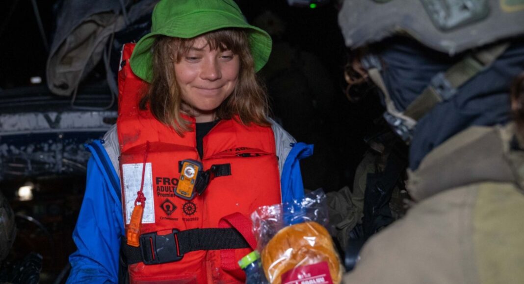 Israel intercepta flotilla con Greta Thunberg rumbo a Gaza