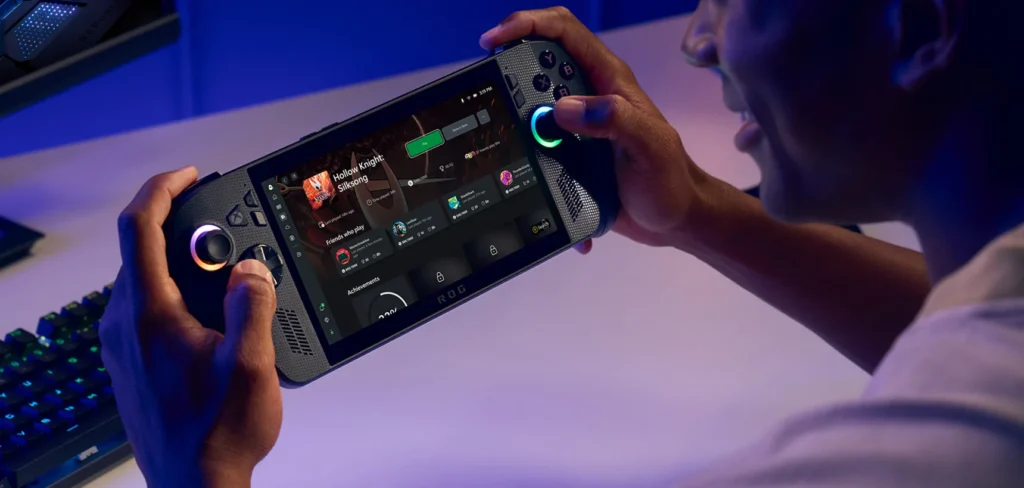 Xbox presenta su primera consola portátil: ROG Xbox Ally