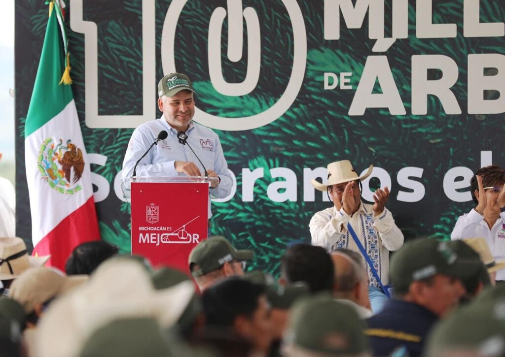 Más de 10 millones de árboles para reforestar Michoacán