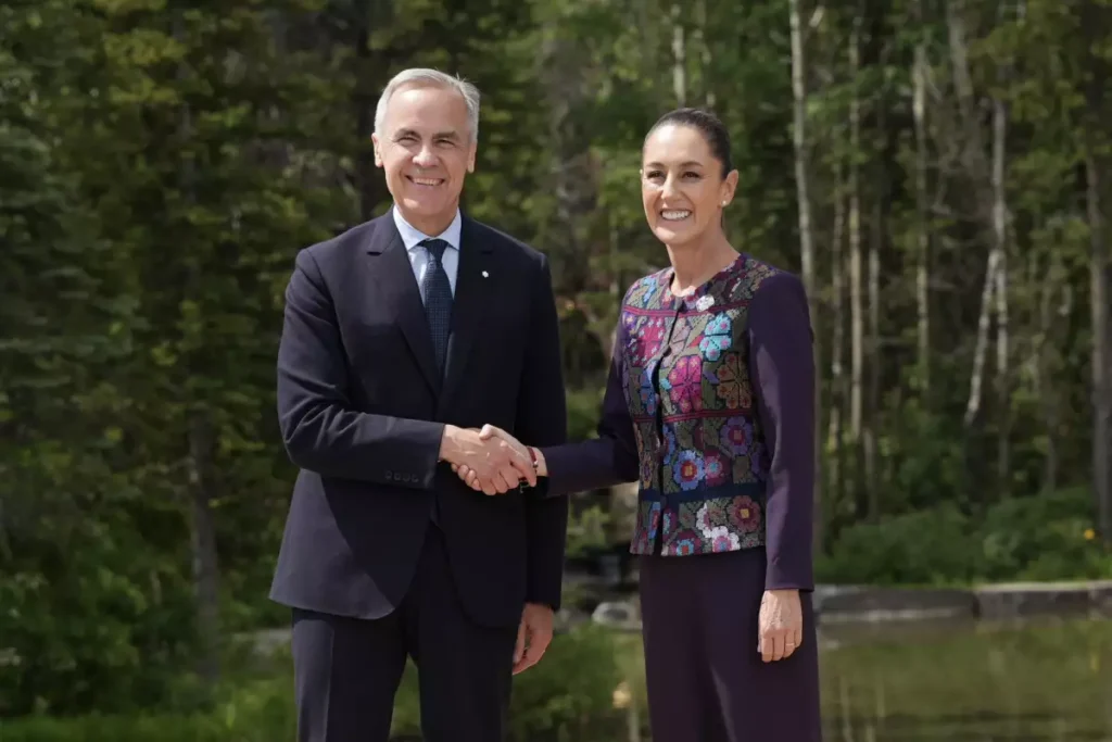 Sheinbaum y Trump conversan en medio de la cumbre del G7