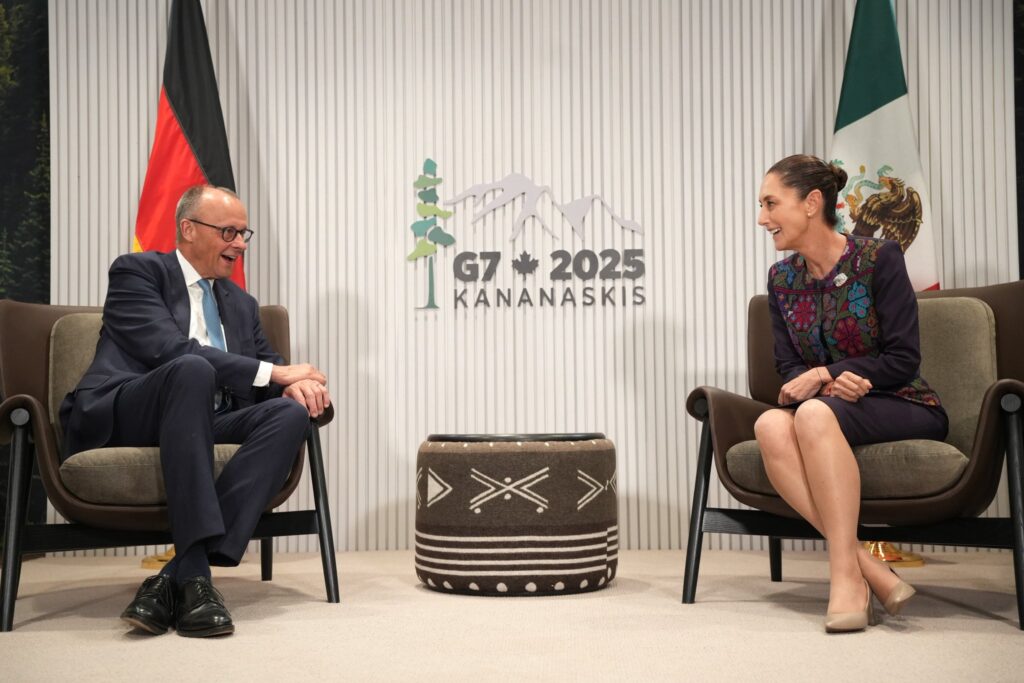 Sheinbaum impulsa cooperación y paz en cumbre del G-7