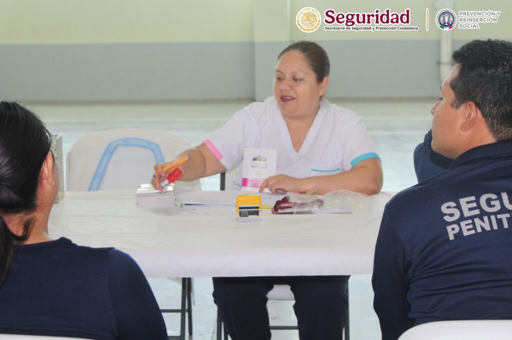 CEFERESO 16 realiza jornada de salud por y para las mujeres