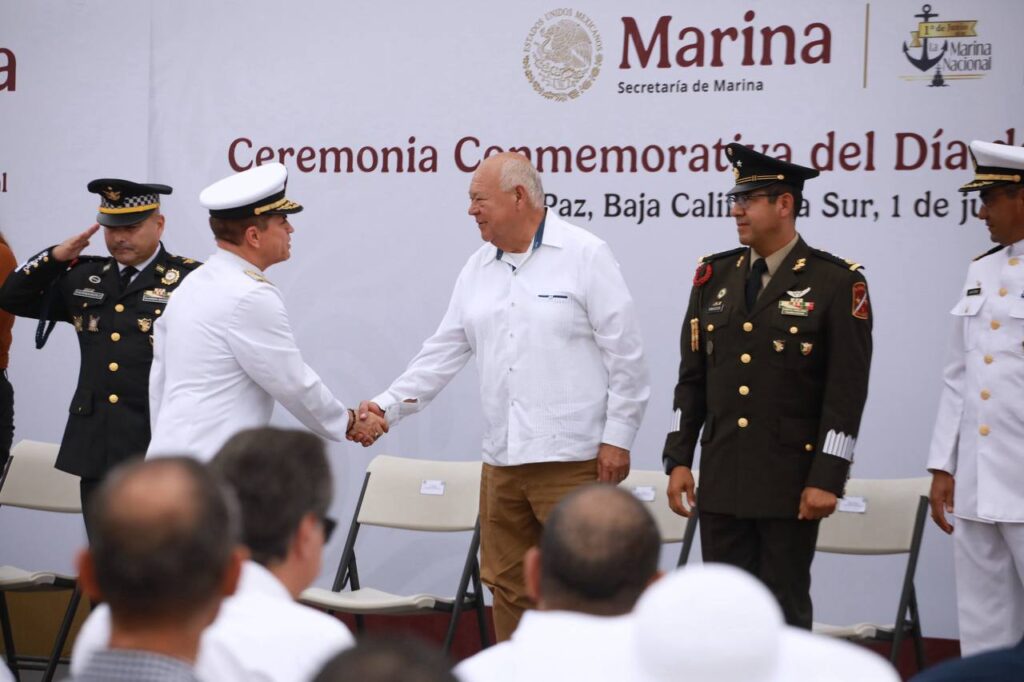 Reconocen en Baja California Sur la labor de la Marina Nacional