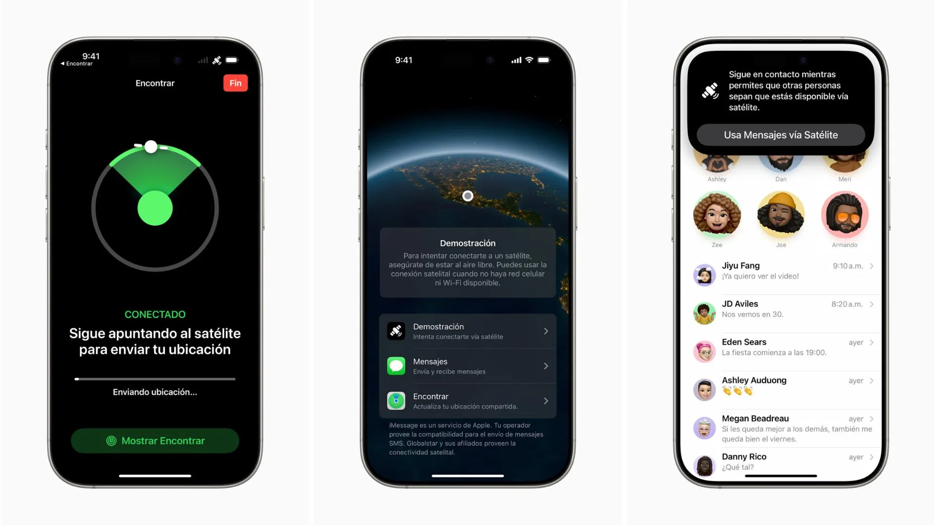 iPhone ya permite enviar mensajes satelitales en México