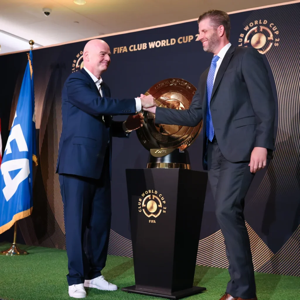 Infantino inaugura oficina de la FIFA en la Trump Tower de Nueva York