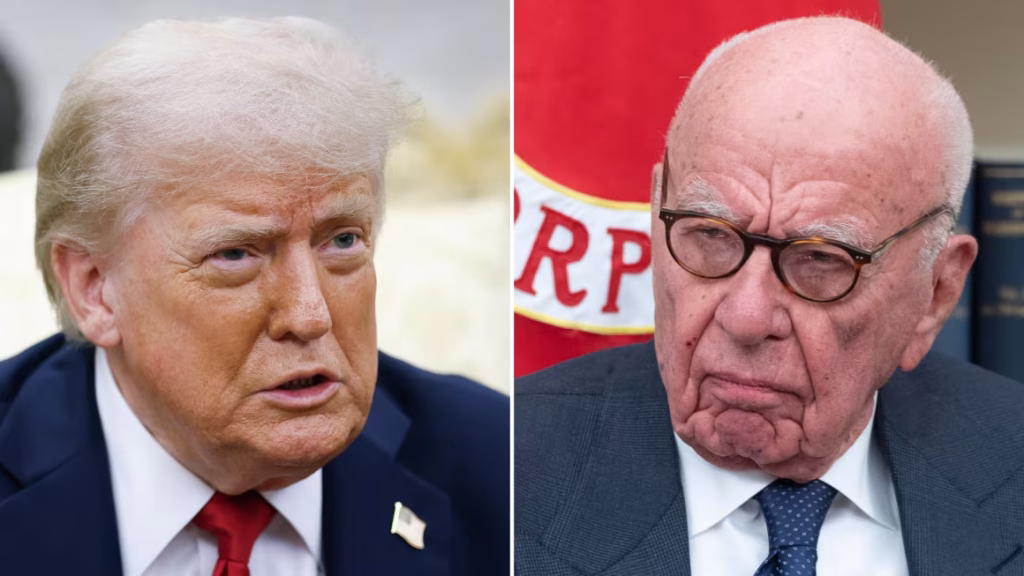 Trump demanda al WSJ por carta vinculada a Epstein