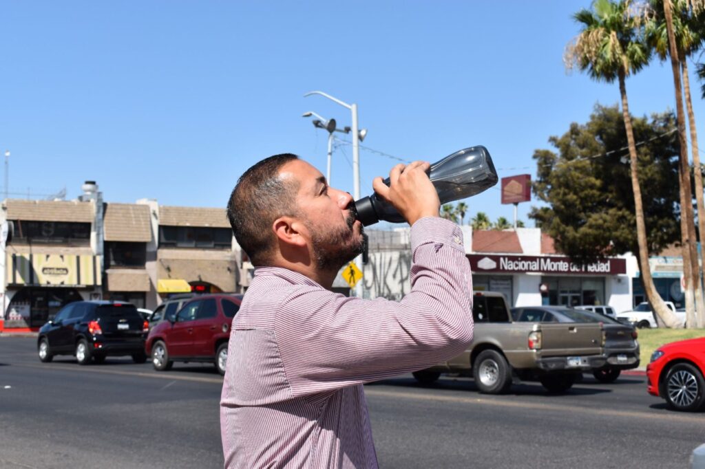 Mexicali rompe récord de calor ocho veces este verano; llaman a extremar precauciones