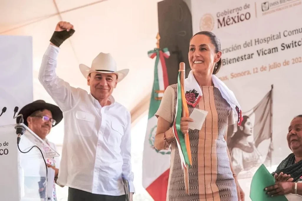 Inaugura Sheinbaum hospital IMSS Bienestar en territorio yaqui