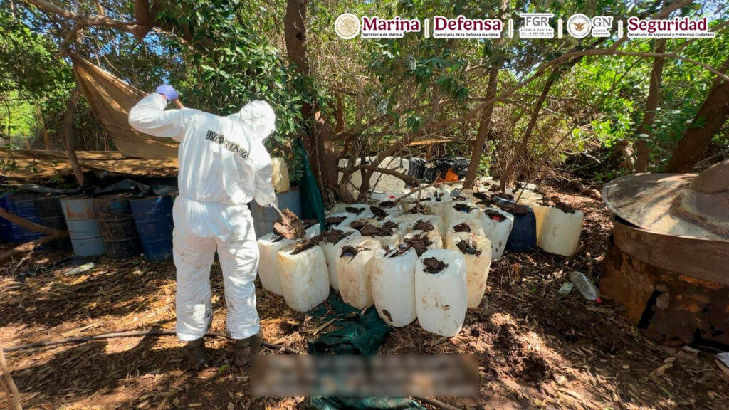 Desmantelan seis narcolaboratorios en Sinaloa: Semar