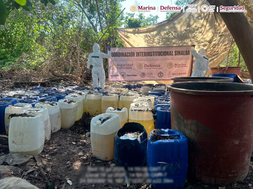 Desmantelan seis narcolaboratorios en Sinaloa: Semar