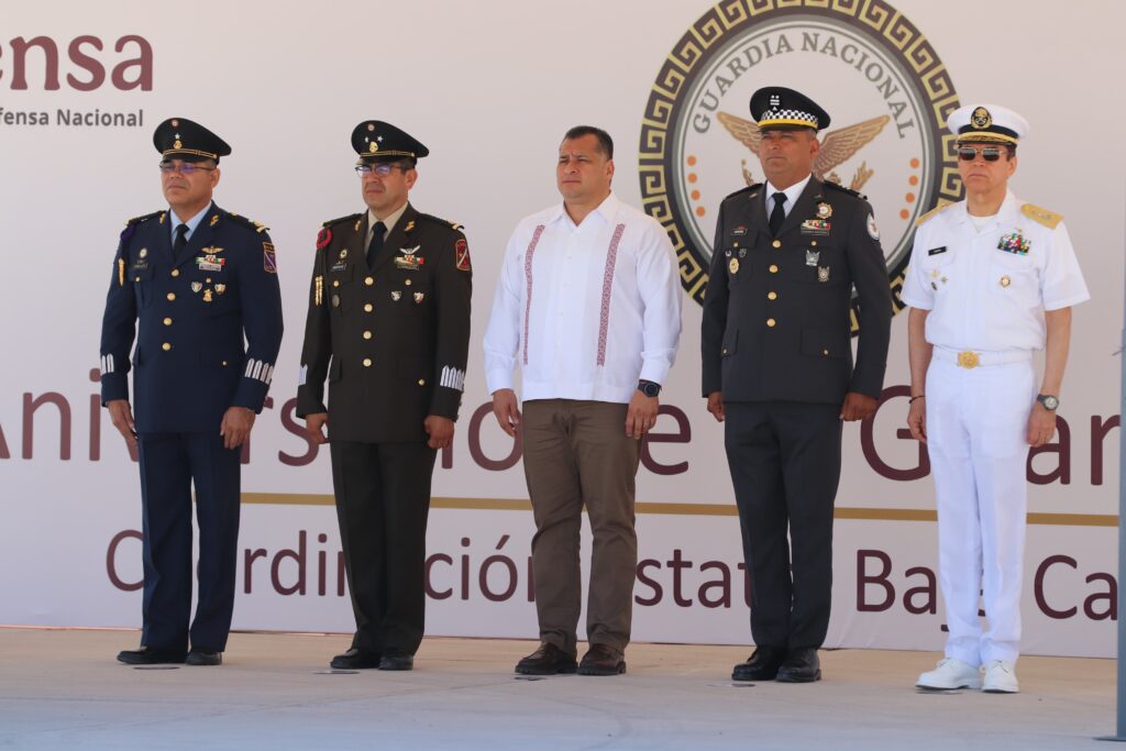 Baja California Sur reconoce labor de la Guardia Nacional
