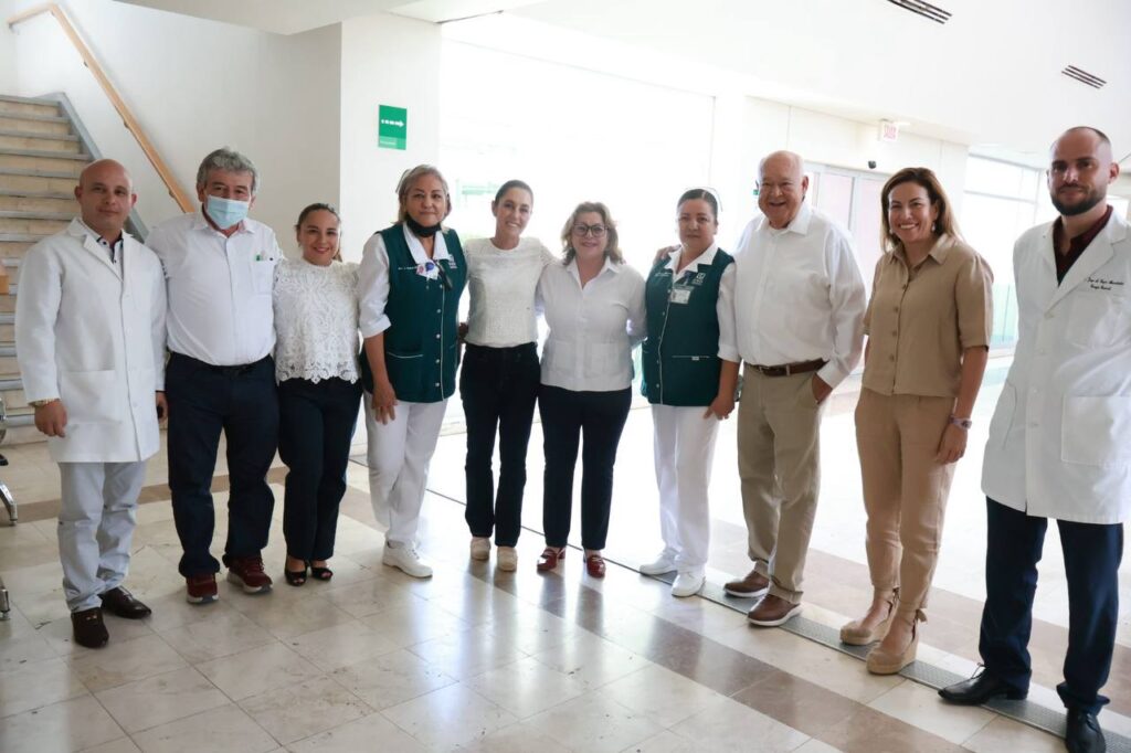 Sheinbaum inaugura sala de hemodinamia en La Paz, BCS