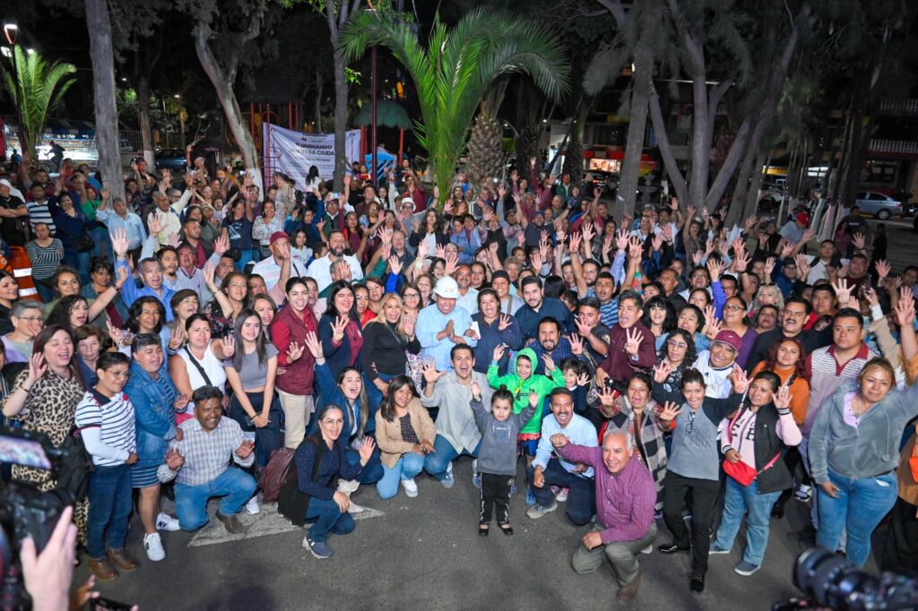 CALLES MÁS SEGURAS CON PROGRAMA “ILUMINANDO NUESTRA CIUDAD” EN TLALNEPANTLA