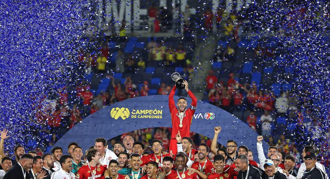 Toluca vence al América y se corona Campeón de Campeones