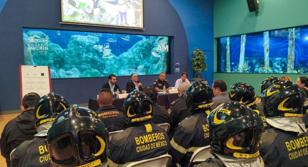 Bomberos de CDMX se capacitarán para rescatar fauna silvestre