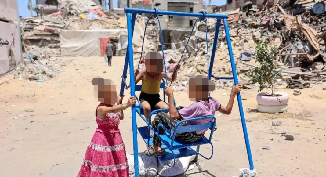 Sheinbaum plantea posible asilo en México para niñas y niños palestinos huérfanos
