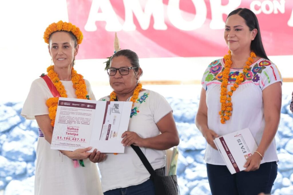 Ariadna Montiel destaca derechos de pueblos originarios