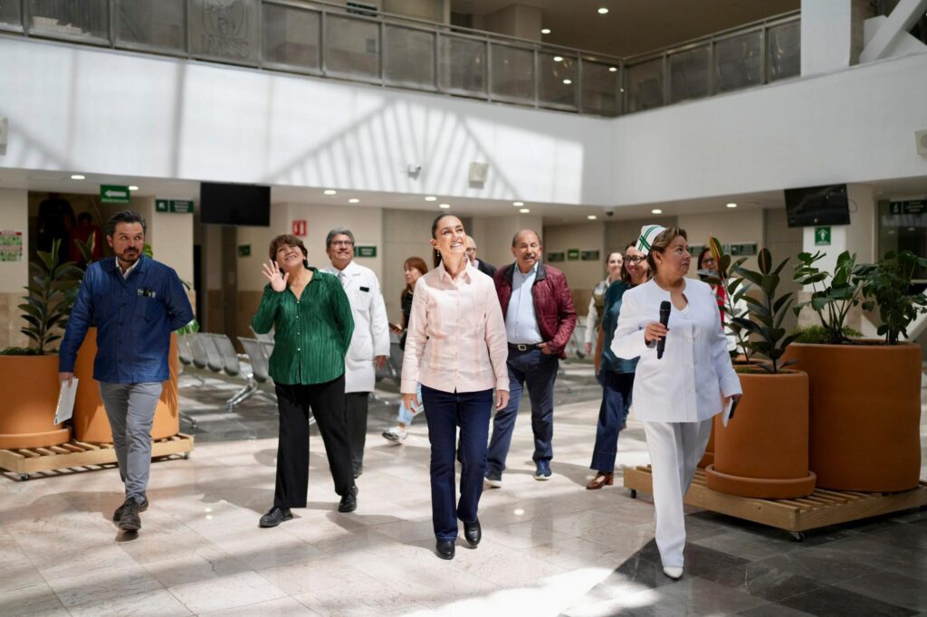 Sheinbaum inaugura Unidad de Medicina Familiar en Ecatepec