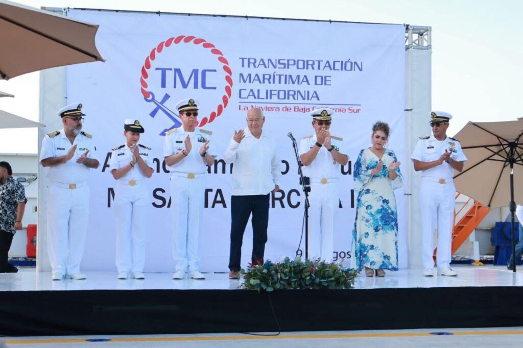 “Santa Marcela II” reforzará conexión marítima entre BCS y Sinaloa