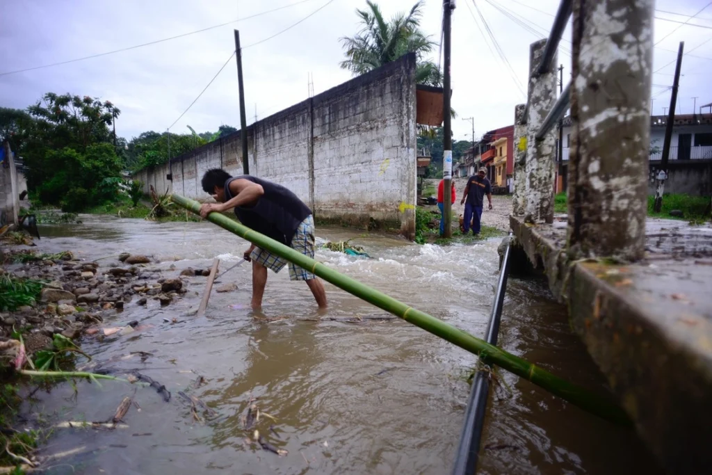 Veracruz: más de mil viviendas afectadas por lluvias