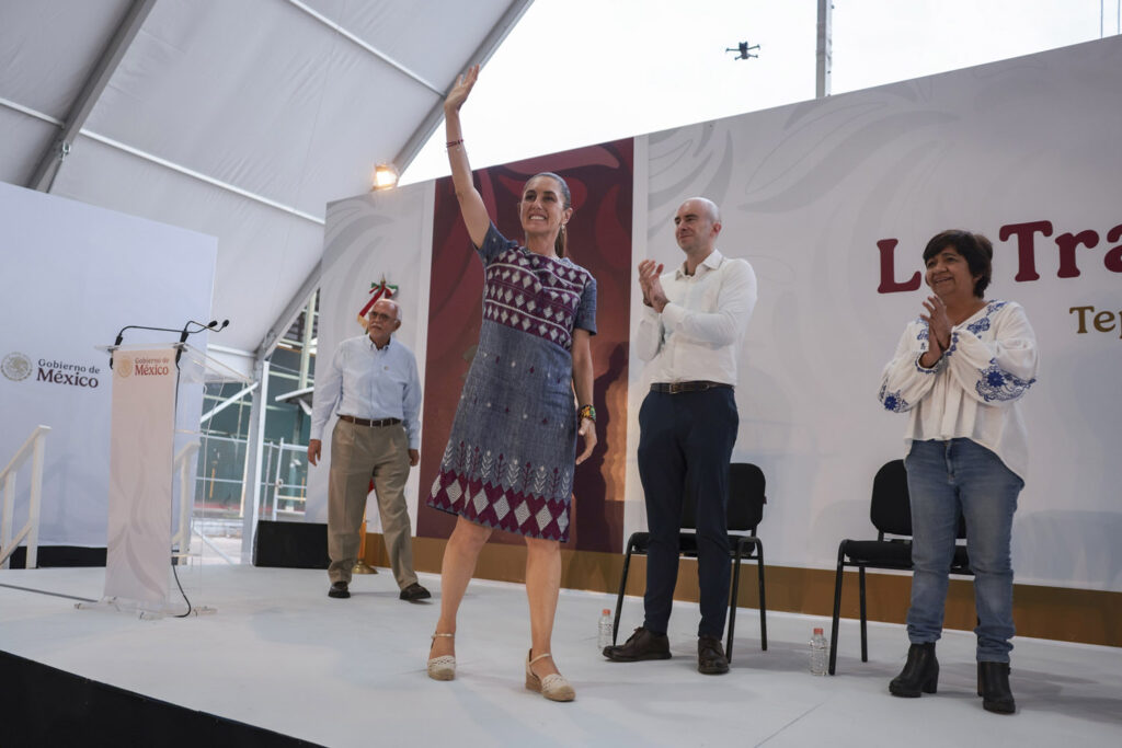 Claudia Sheinbaum refrenda compromiso con Nayarit y migrantes en Estados Unidos