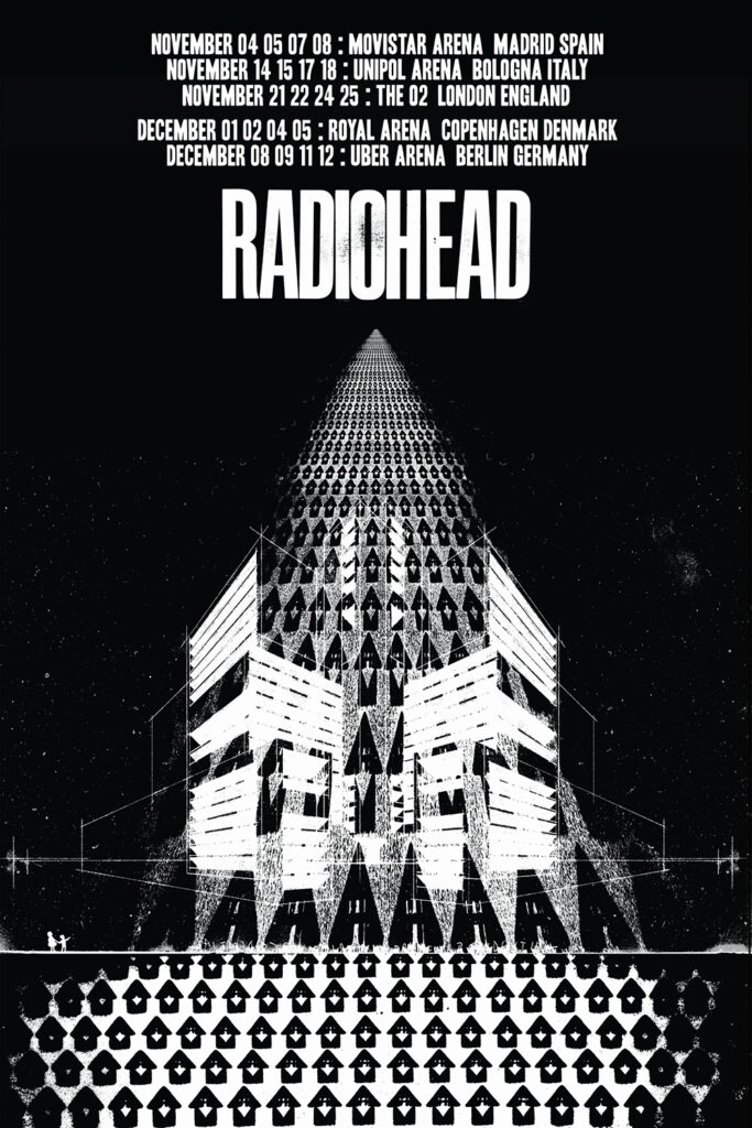Radiohead regresa a los escenarios con gira europea tras casi una década