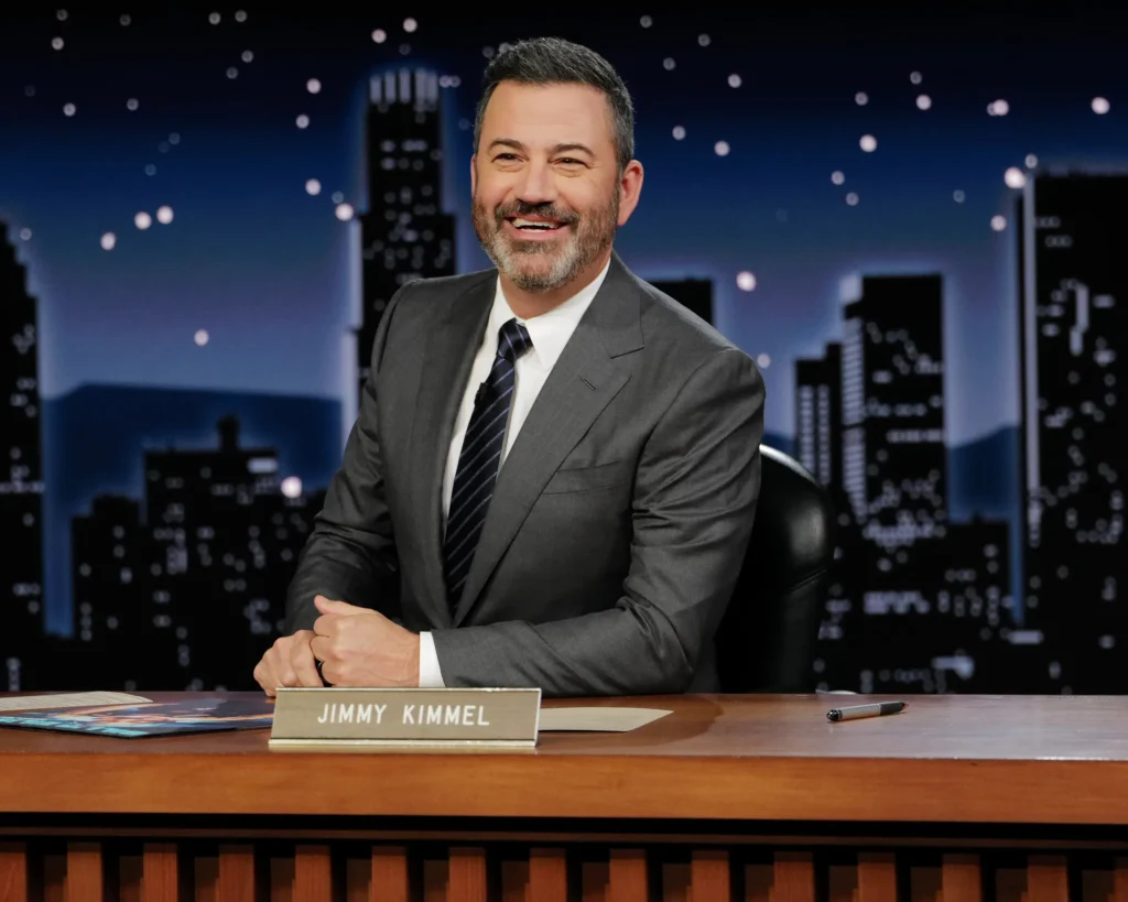 Hollywood protesta suspensión de Jimmy Kimmel