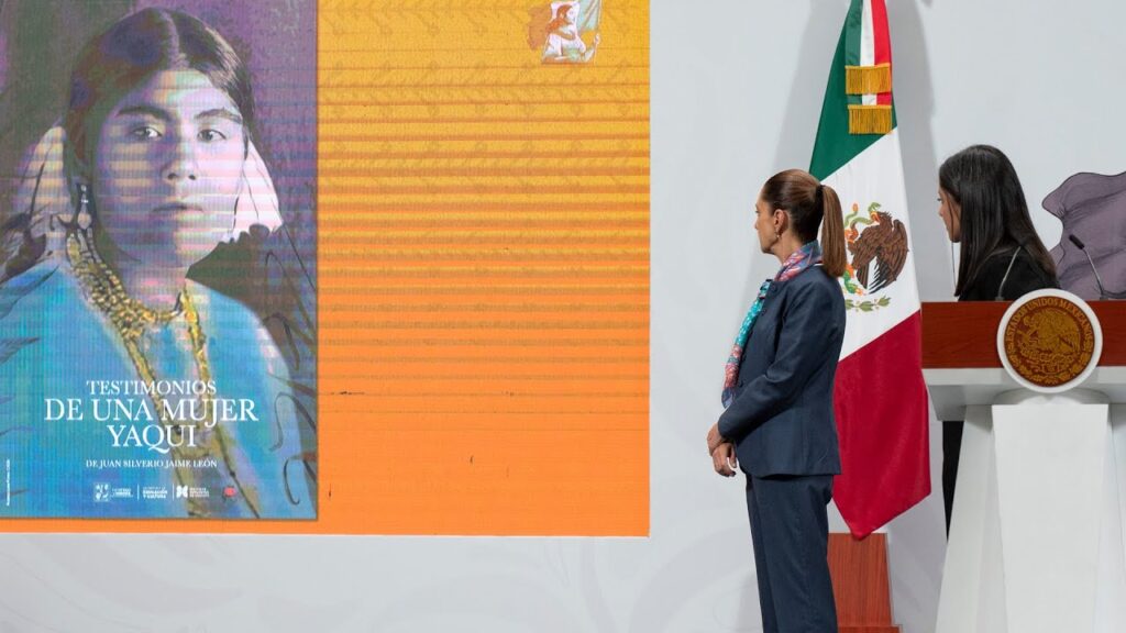 México izará por primera vez la bandera en honor a mujeres indígenas