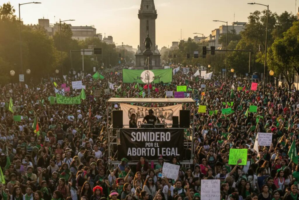 28S: Colectivos exigen aborto legal y seguro en CDMX