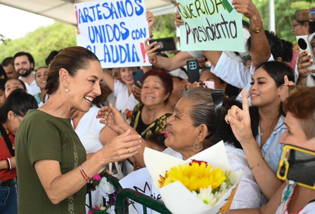 Sheinbaum destaca logros de la 4T en Quintana Roo