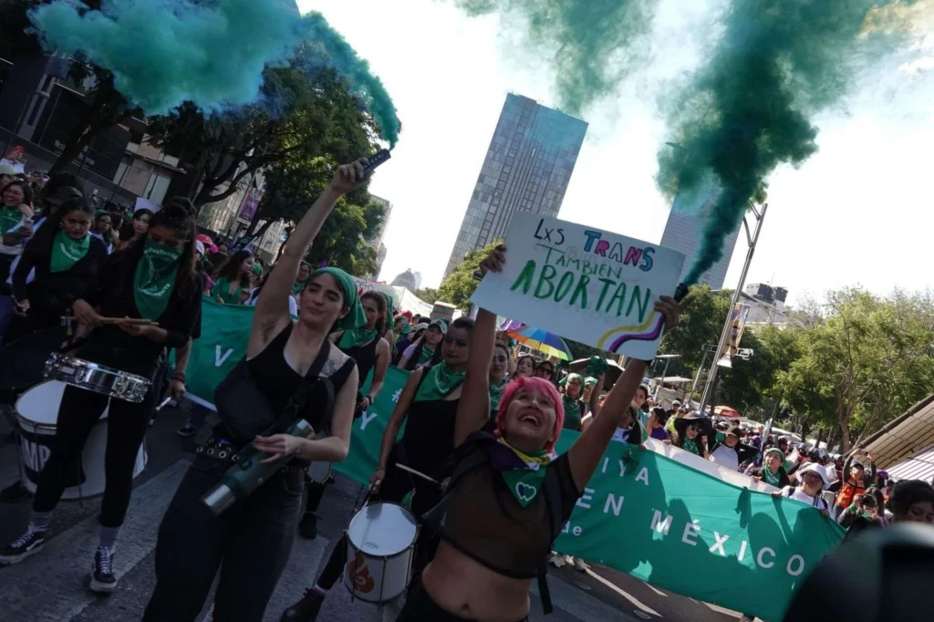 28S: Colectivos exigen aborto legal y seguro en CDMX