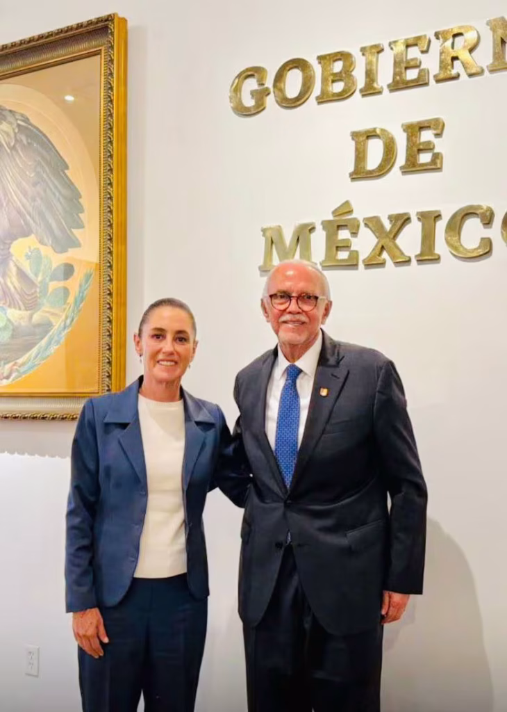 Sheinbaum y gobernador de Nayarit acuerdan impulsar desarrollo estatal