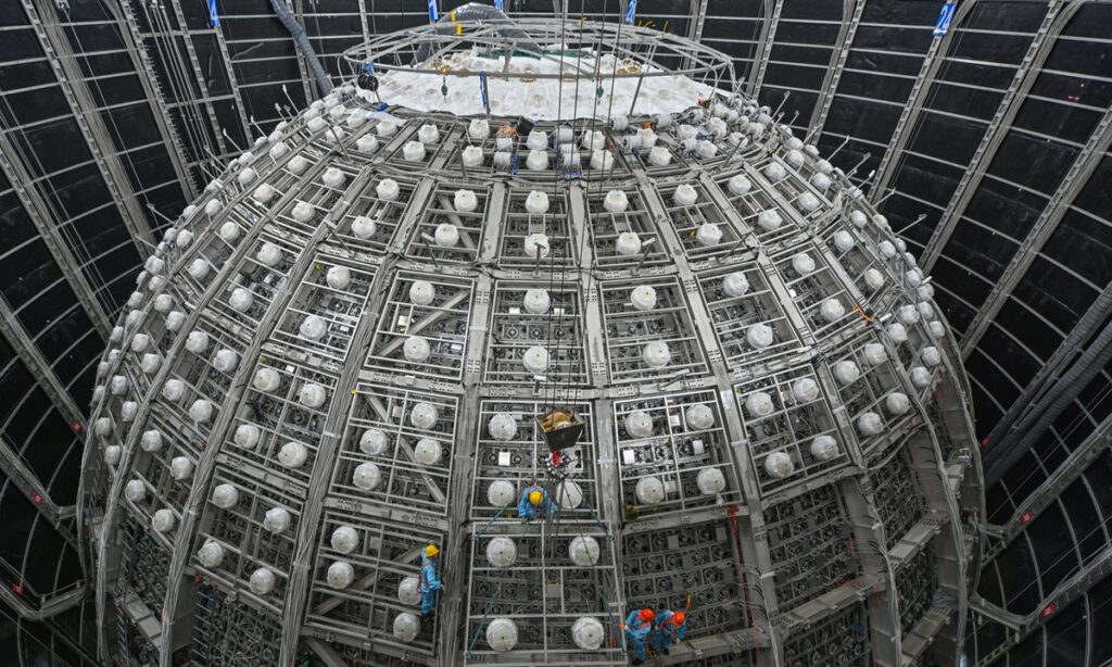 China desarrolla tecnología para estudiar neutrinos