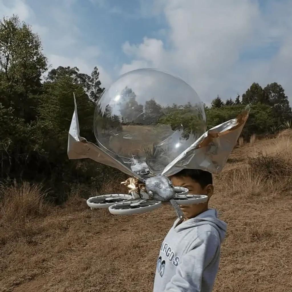 Daris Rubio, artista e inventora hñähñu, une tecnología, arte y tradición para cuidar el río Amajac