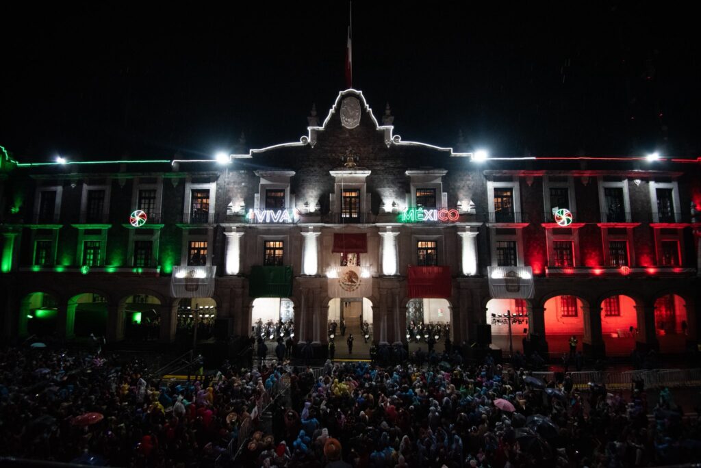 Delfina Gómez encabeza su segundo Grito de Independencia en Toluca