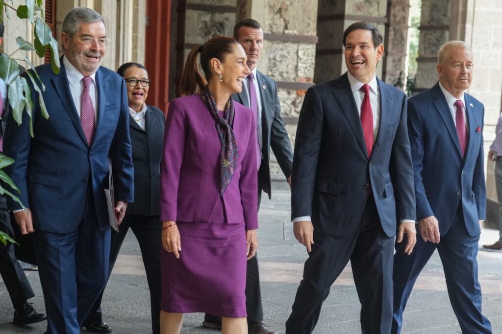 Sheinbaum y Rubio alcanzan acuerdo sobre seguridad fronteriza