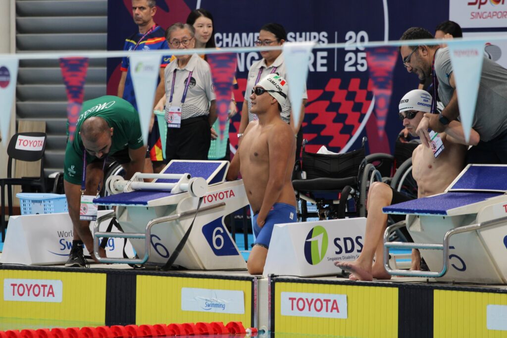 Ángel Camacho da bronce a México en Mundial de Paranatación