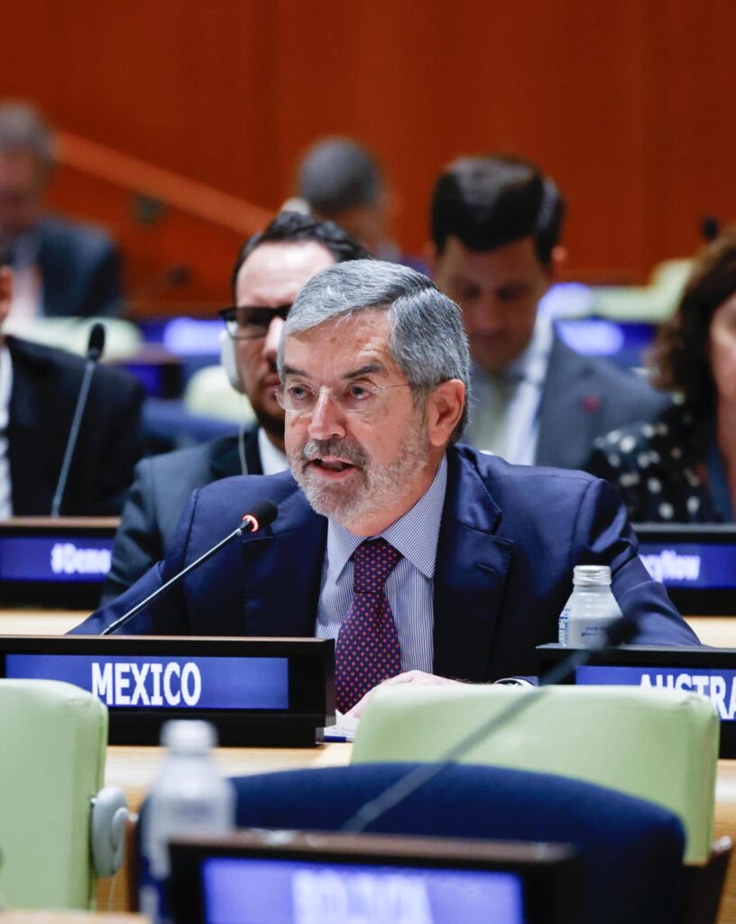 México pide reforma profunda a la ONU: Juan Ramón de la Fuente