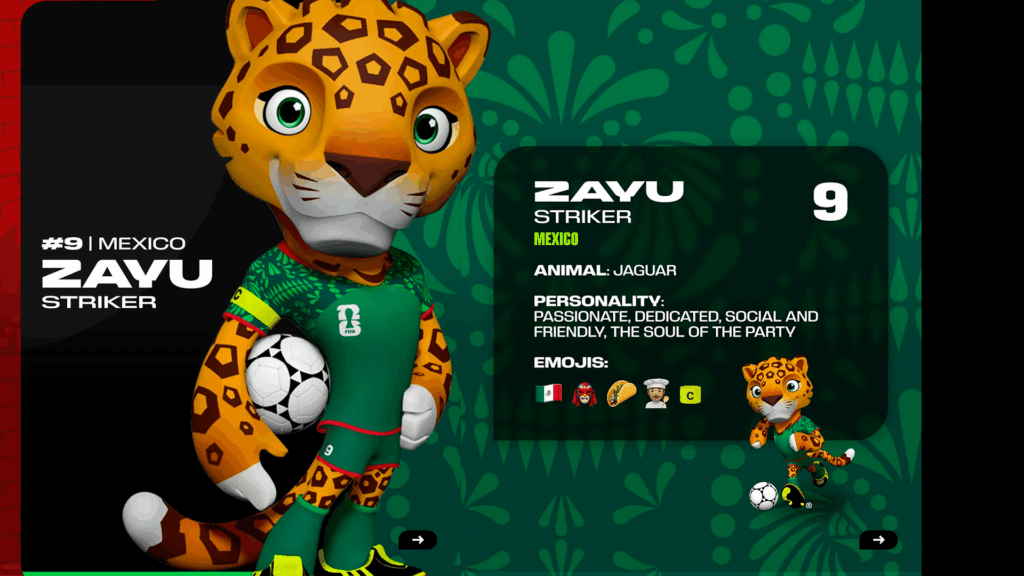 FIFA presenta a las mascotas del Mundial 2026