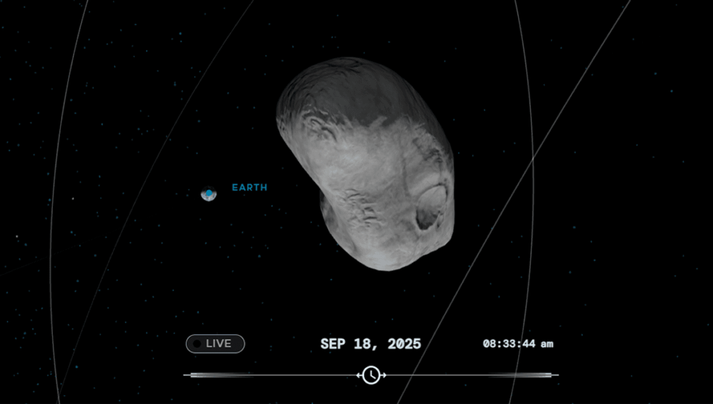 Asteroide 2025 FA22 pasará cerca de la Tierra este jueves