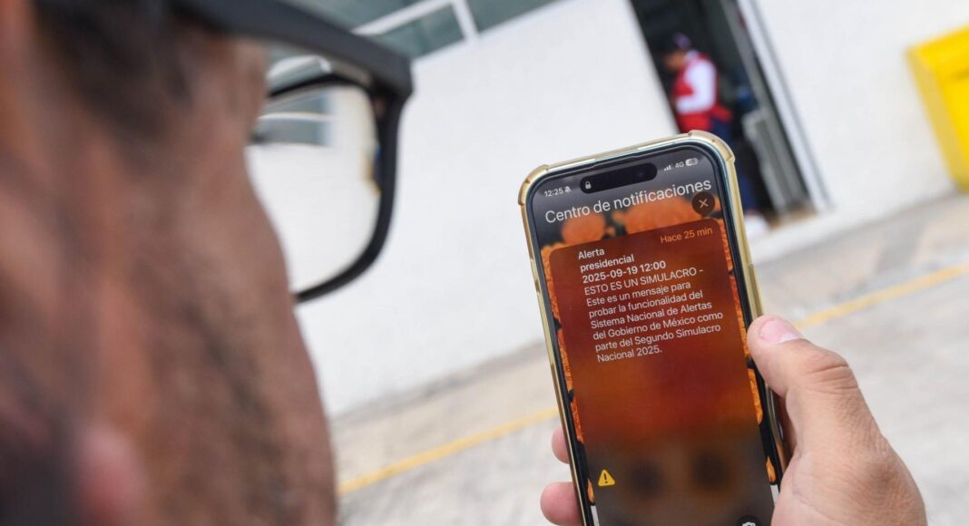 México realiza el Segundo Simulacro Nacional 2025