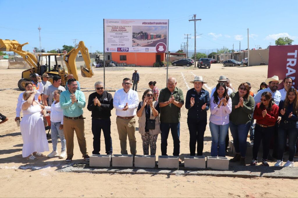 Inician obras de Casa Cuna-Casa Hogar en Vizcaíno