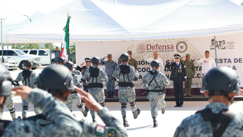 Asume nuevo coordinador de la Guardia Nacional en BCS