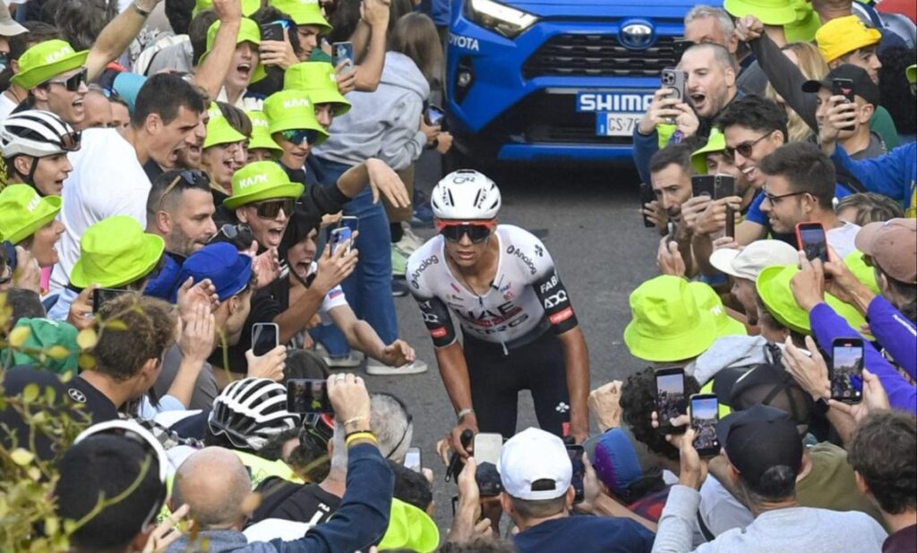 Isaac del Toro, tercer mejor ciclista del mundo